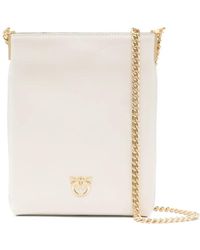 Pinko - Logo-Detail Shoulder Bag - Lyst