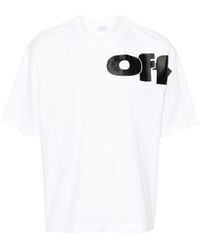 Off-White c/o Virgil Abloh - Off- T-Shirt Shared Logo - Lyst