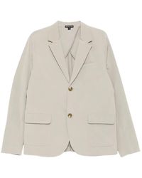 James Perse - Cotton Poplin Blazer - Lyst