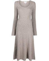 Michael Kors - Ribbed-knit Cashmere Blend Dress - Lyst