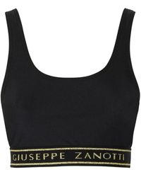 Giuseppe Zanotti - Halina Logo-Underband Tank Top - Lyst