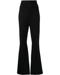 Stella McCartney - High Waist Flared Broek - Lyst