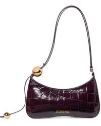 Jacquemus - Le Bisou Perle Leather Shoulder Bag - Lyst