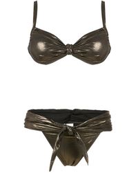 Amir Slama - Bikini Met Gesmockt Detail - Lyst