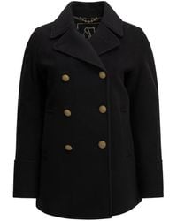 Sealup - Double-Breasted Coat - Lyst