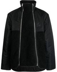 GmbH - Jahan Logo-Plaque Funnel-Neck Jacket - Lyst