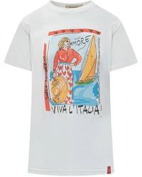 ALESSANDRO ENRIQUEZ - Graphic-Print T-Shirt - Lyst