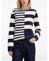 Desigual - Striped Sweater - Lyst