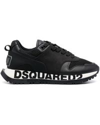 DSquared² - Logo-print Low-top Sneakers - Lyst
