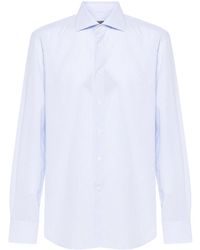 Corneliani - Gestreept Overhemd - Lyst