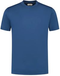 Aurélien - Crew-Neck Short-Sleeve T-Shirt - Lyst