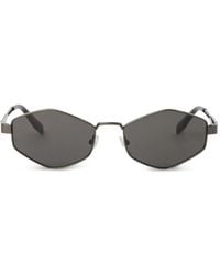 KARL LAGERFELD - Monogram Hexagonal-Frame Sunglasses - Lyst