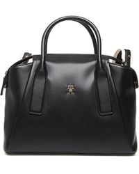 Tommy Hilfiger - Logo-Plaque Tote Bag - Lyst