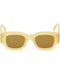 Ami Paris - Transparent Square Sunglasses - Lyst
