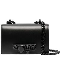 McQueen - Jewelled Satchel - Lyst