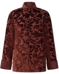 Shanghai Tang - Jacke mit Jacquardmuster - Lyst