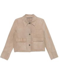 Leather Authority - Flap-Pocket Jacket - Lyst