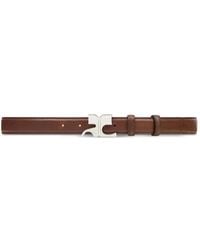 Courreges - Logo-Buckle Belt - Lyst