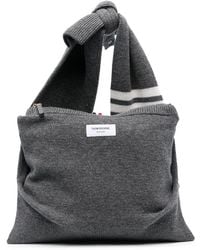 Thom Browne - 4-Bar Stripe Crossbody Bag - Lyst