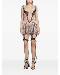 DREAMING ELI - The Protégé Corset Mini Dress - Lyst
