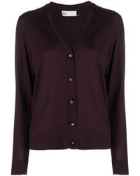 Tory Burch - Cárdigan con cuello en V - Lyst