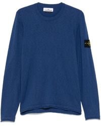 Stone Island - Pullover aus Bio-Baumwolle - Lyst