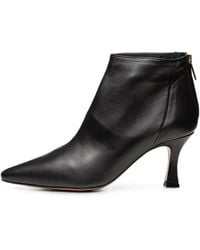 Poche Paris - Pointed-Toe Rear-Zip Ankle Boots - Lyst
