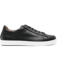 Gianvito Rossi - Leather Tonal Sneakers - Lyst