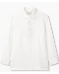 MAN ON THE BOON. - Camisa con logo bordado - Lyst