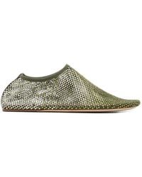Christopher Esber - Minette Crystal-Embellished Ballet Flats - Lyst
