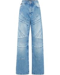 Philipp Plein - Wide-Leg Jeans - Lyst
