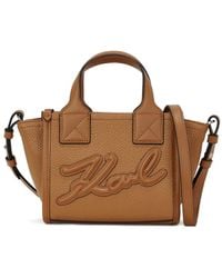 Karl Lagerfeld - Kleiner K/Skuare Tote Bag - Lyst