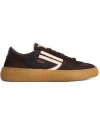 PURAAI - Logo-Patch Panelled Sneakers - Lyst