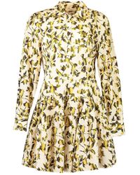 Ulla Johnson - Nanette Mini-Jurk Met Bloemenprint - Lyst