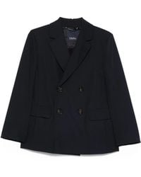 Max Mara - Blazer Con Doble Botonadura - Lyst