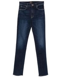 Mother - The Rascal Skimp Straight-Leg Jeans - Lyst