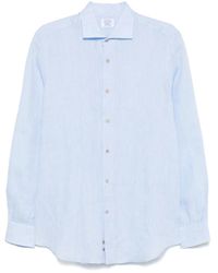 Mazzarelli - Linen Shirt - Lyst