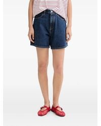 Marc O' Polo - Short En Jean À Patch Logo - Lyst