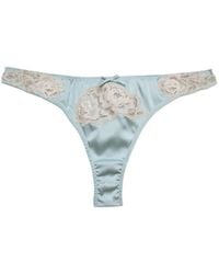 Fleur du Mal - String Juliet En Dentelle - Lyst