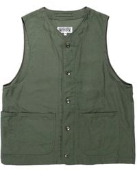 Engineered Garments - Chaleco con bolsillo con botón - Lyst