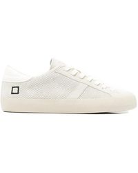 Date - Perforated-Detail Sneakers - Lyst