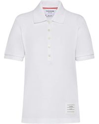Thom Browne - Short-Sleeve Polo Shirt - Lyst