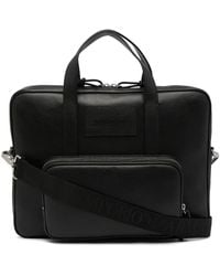 Emporio Armani - Leder Aktentasche - Lyst
