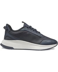 BOSS - Ttnm Evo Trainers With Textured Fabric - Lyst