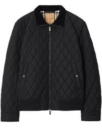 Burberry - Quilted Nylon Jacket - Lyst