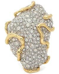 Alexis - Solanales Crystal-Embellished Ring - Lyst