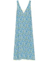 Zadig & Voltaire - Renzo Floral-Print Midi Dress - Lyst