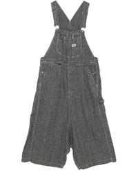 R13 - Button Bib Overall - Lyst