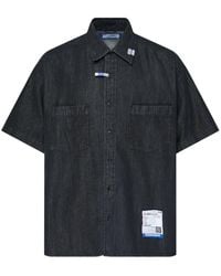 Maison Mihara Yasuhiro - In-Stru(-Tal) Denim Shirt - Lyst