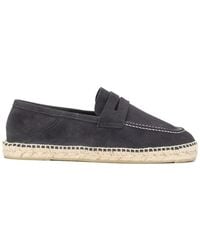 Manebí - Patriot Blue Hamptons Suede Loafers - Lyst